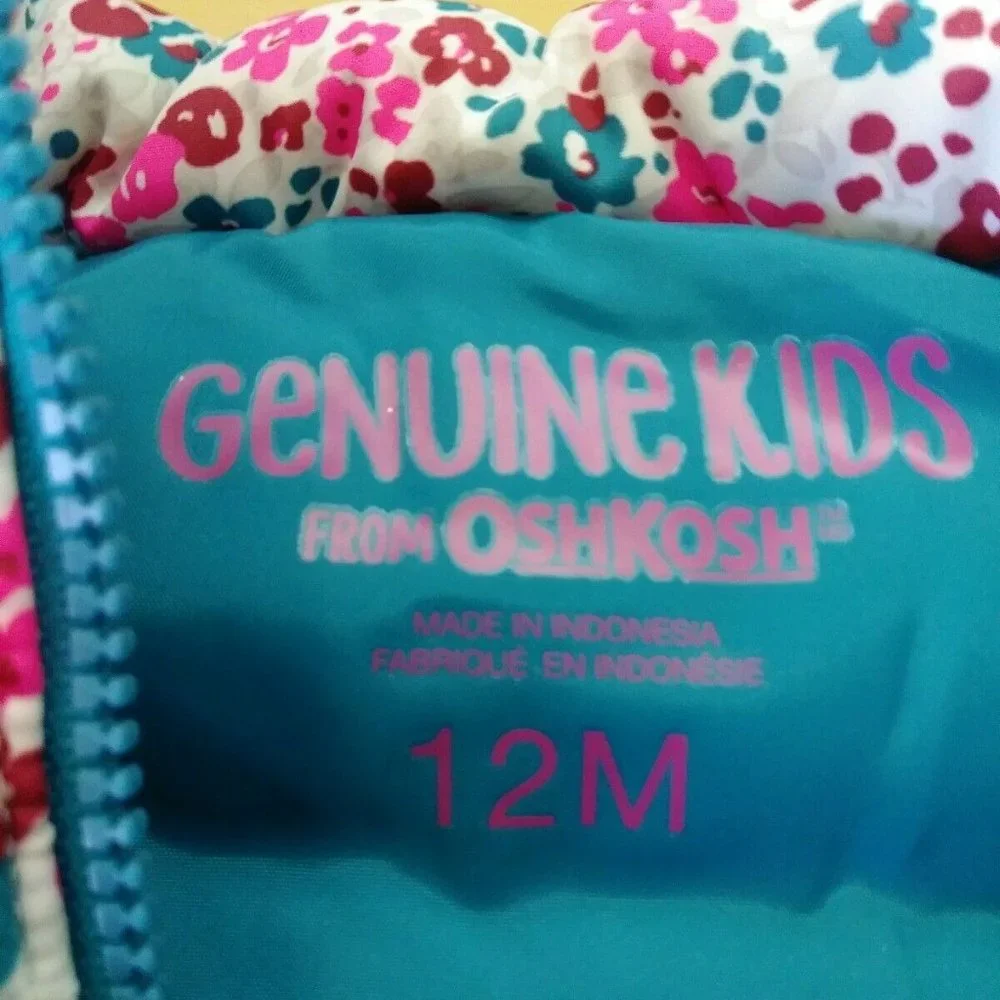 Genuine Kids by OshKosh Girls Ski Vest‎ Insulated